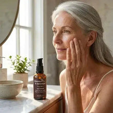 Load image into Gallery viewer, VLEssentials Vitamin E & Geranium Face Serum bottle for dry skin repair and hydration 30ml Australian made