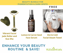 Load image into Gallery viewer, VLESSENTIALS Brightening Beauty Bundle For Uneven Dull Skin Vitamin C VLEssentials.Beauty