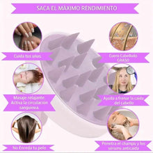 Load image into Gallery viewer, Set of 3 scalp massage combs for relaxing hair care and shampoo massage
