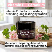 Load image into Gallery viewer, VLESSENTIALS Dry Skin Duo Set | Vitamin E Serum + Cream | Hydration Kit 30ml + 50g VLEssentials.Beauty
